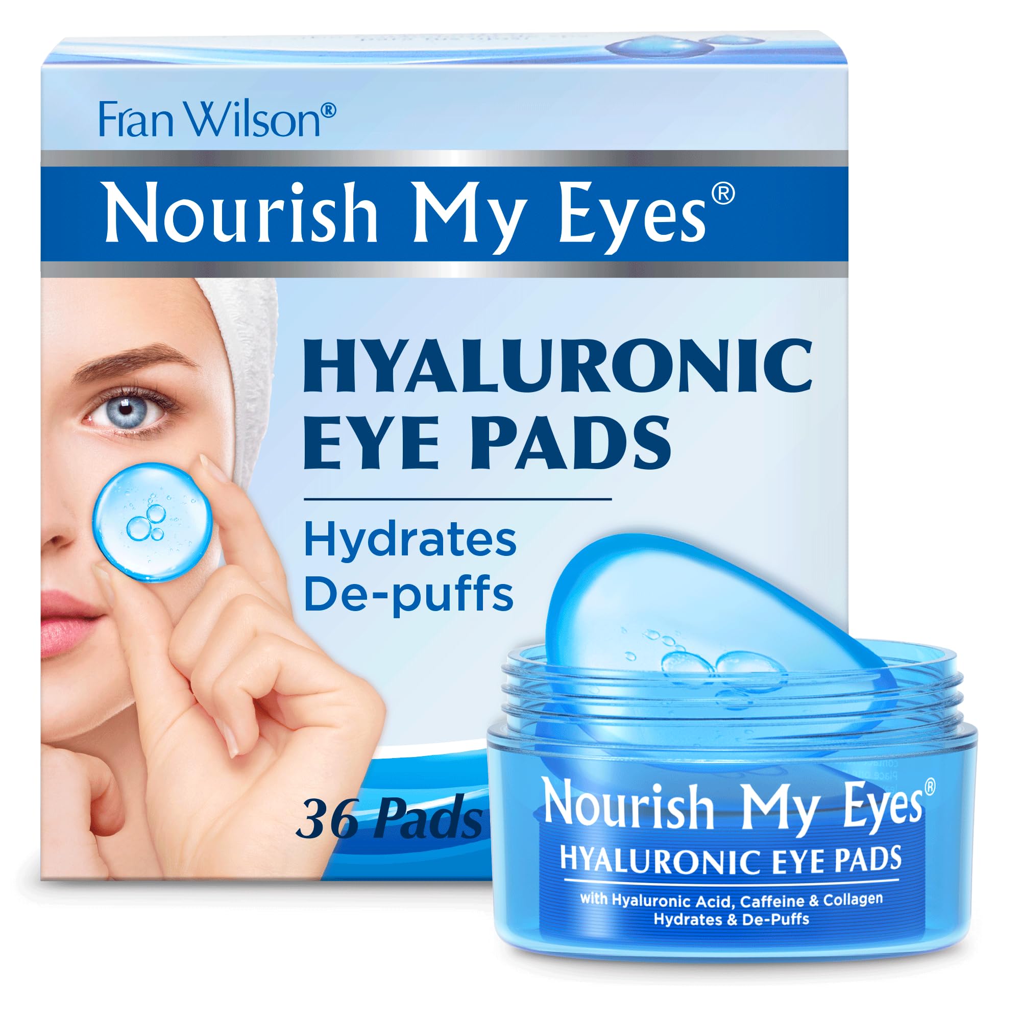 Amazon.com : Fran Wilson Nourish My Eyes Eye Pads - Soothe Tired